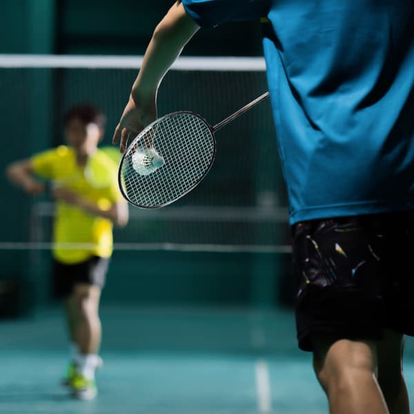 Badmintonsæt med taske