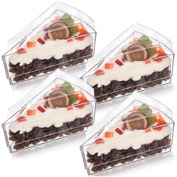Dessertkoppar med lock, 160 ml, set om 4
