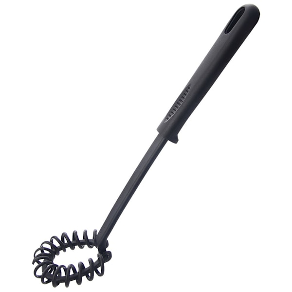 Spiralpisker sort BLACKLINE 28 cm