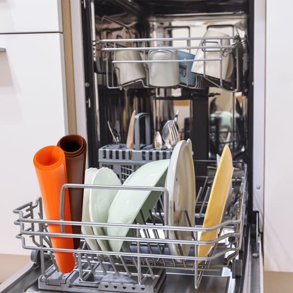Silikonbakmatta: Minimal mjöl, enkel förvaring