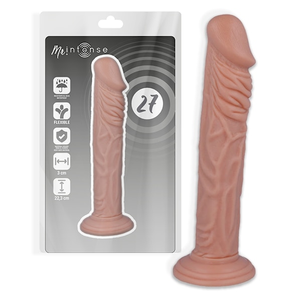 Mr Intense - 27 Realistisk Pik 22,3 Cm -O- 4 Cm