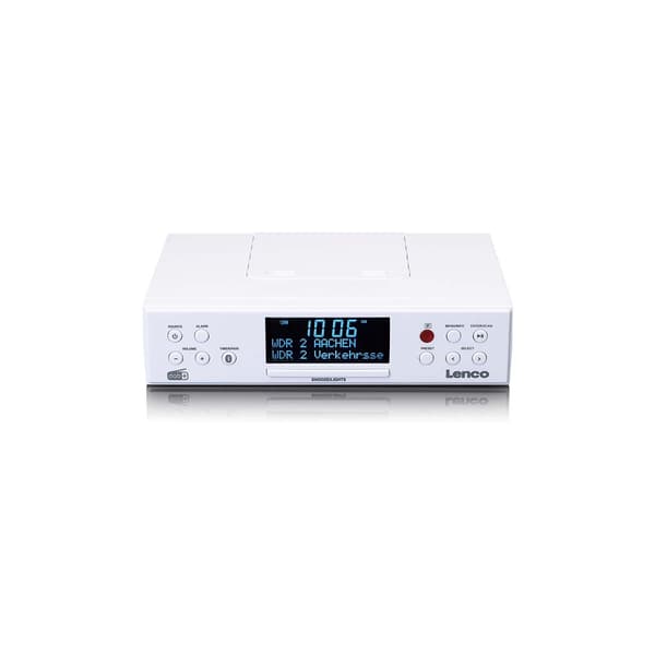 DAB+ FM-keittiöradio Bluetoothilla, LED-näytöllä, ajastimella