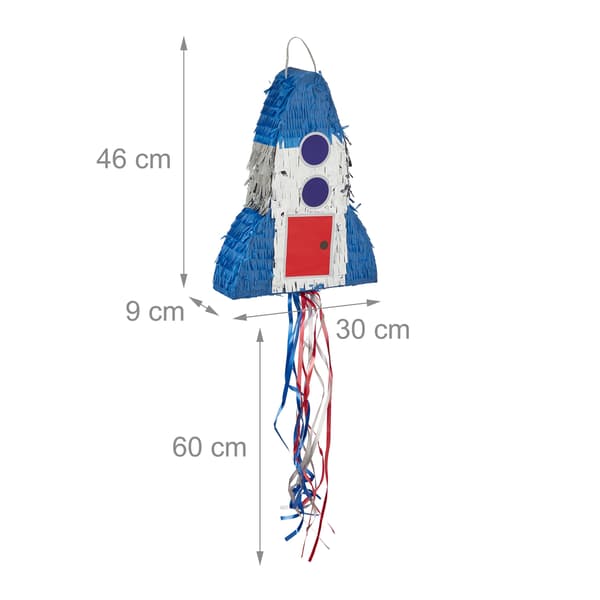 Rocket Pinata til børn – Fyldbart festspil