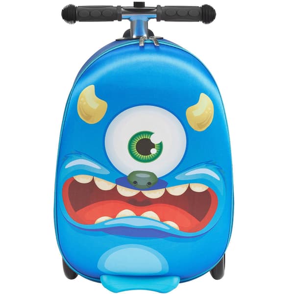 Børne-scooterkuffert, 20 tommer, 20 l, blå