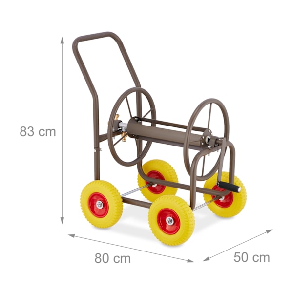 Slangevogn med 4 hjul