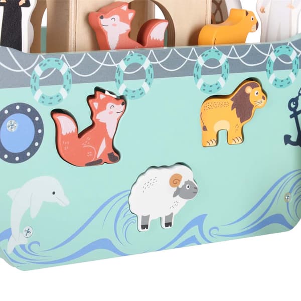 Træformssorterer, Noahs Ark dyresæt, 20 dele