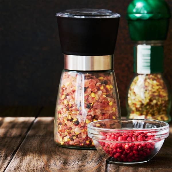 Handkvarn: Justerbar Malningsgrad för Peppar & Salt
