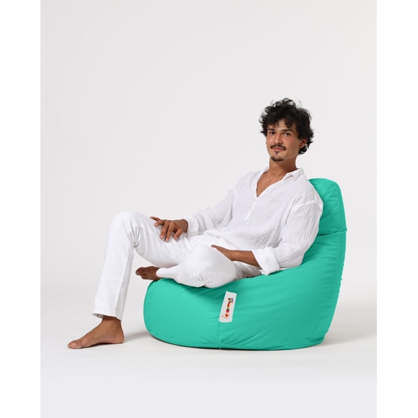 Garden Bean Bag Drop L - Turkis