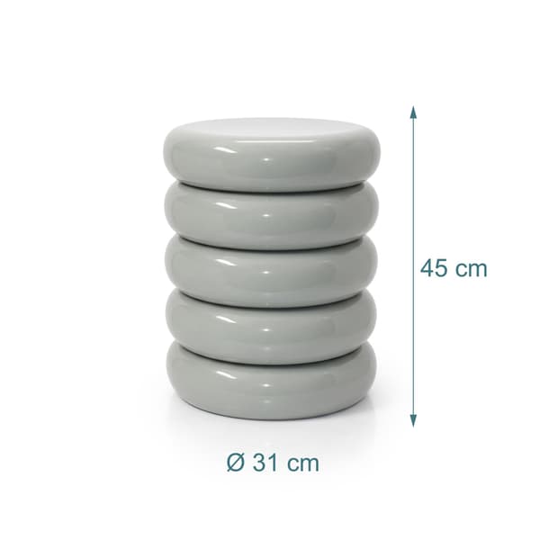 Bubble Design Jern Sidebord & Skammel