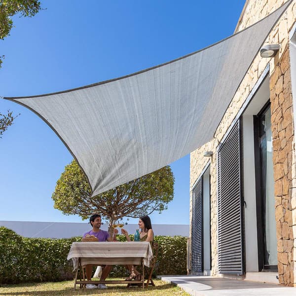 Rektangulär Shade Sail Reshad InnovaGoods 3 x 4 m - Beige