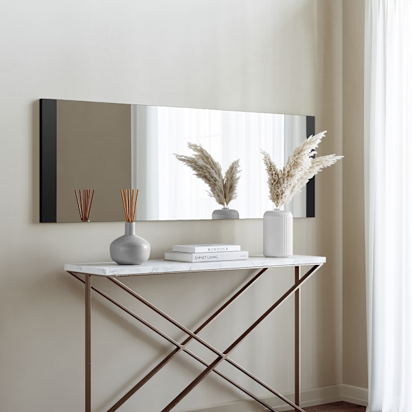 Spegelpojke Aynası Dekoratif Basic Siyah 40x120