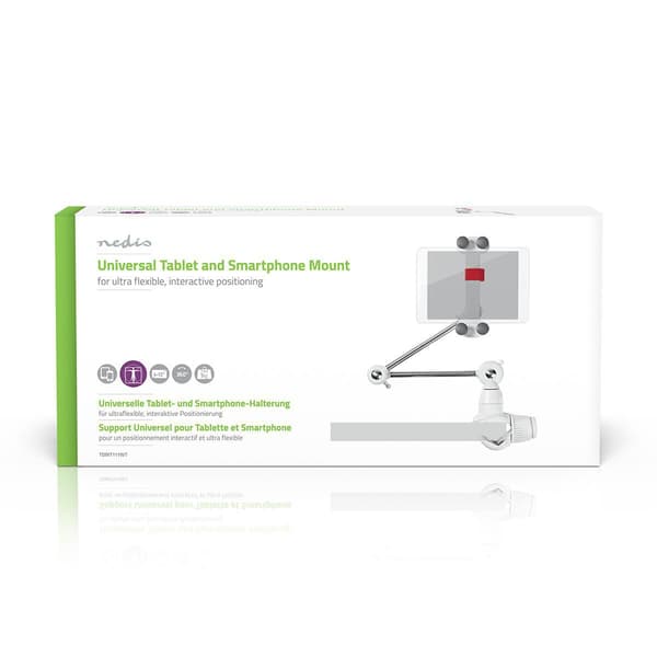 Tablet Stativ | Universella | Interaktiv | Metall / Vit