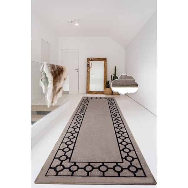 Hall Tæppe (80 x 200) Bague - Pulver