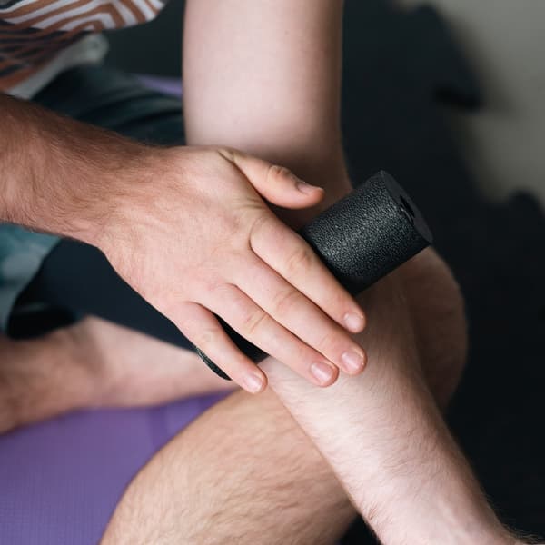 Foam Roller, Sort, 15 cm