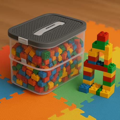 Building Block Box - 2 niveauer Kruzzel 25756