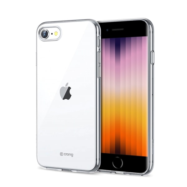 Crong Crystal Slim Cover - Beskyttende etui til SE 2020 / iPhone