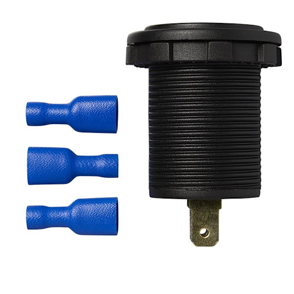 Infälld digital volt-amperemeter 6-30V / 0-10A