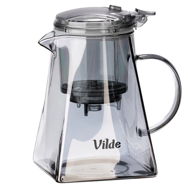 Glastekande med infuser, 880 ml, borosilikat