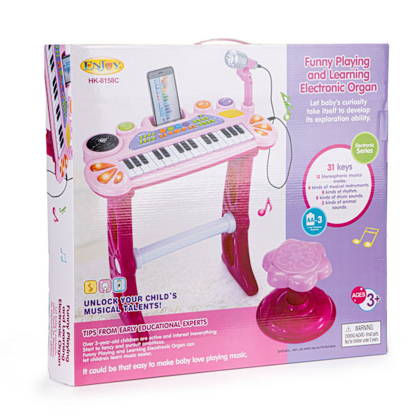 Näppäimistö urut piano mikrofonilla mp3