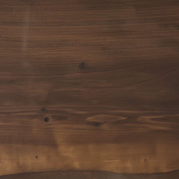 Live Edge massivt træhylde – svævende vægdisplay