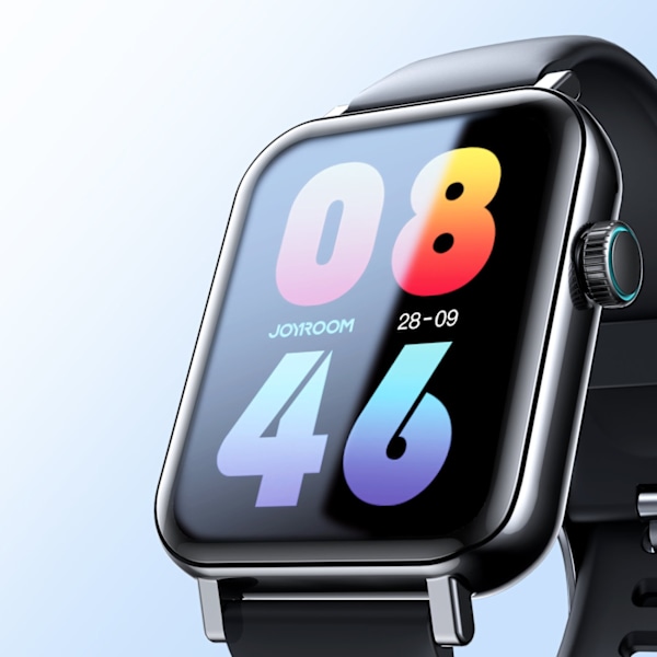 JR-FT5 Fit-Life Series Smartwatch med Opkaldsbesvarelsesfunktion - Sort