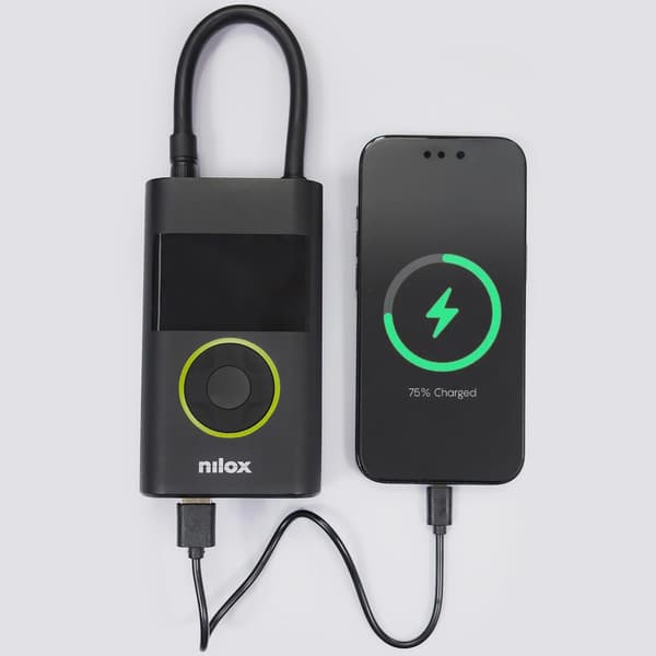 Bærbar luftkompressor, 150 PSI, 4000mAh batteri