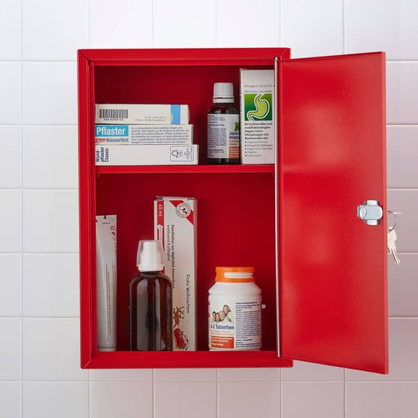 Låsbart medicinskab