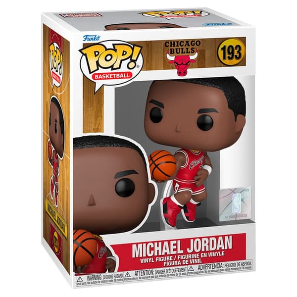 NBA Chicago Bulls Michael Jordan figur, 6-tommer samleobjekt