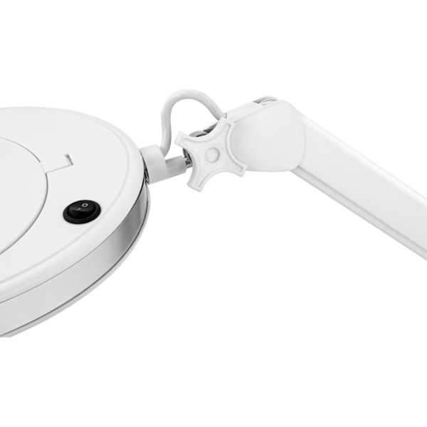 Kosmetisk förstoringslampa med förstoringsglas, mobil, 5 dpi, 60x LED dia. 127 mm