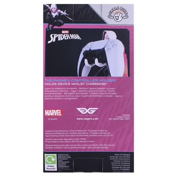 Spider Gwen figurspændebeslag, 20 cm Cable Guy Display