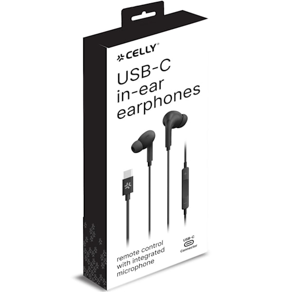 UP1200 Stereoheadset In-Ear USB-C Svart