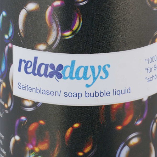 Refillflaska för tvålbubblor 1 l Set om 2