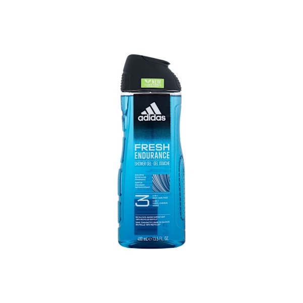 Adidas - Fresh Endurance Shower Gel 3-In-1 New Cleaner Formula - For Men, 400 ml