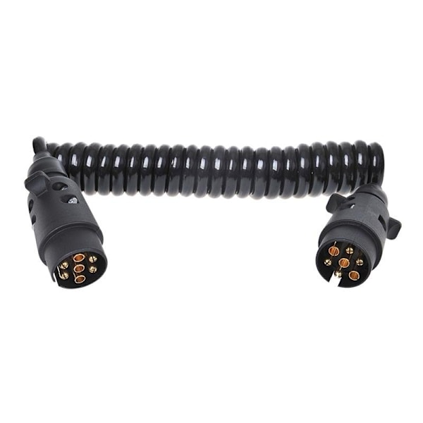 Spiraalikaapeli 3M 2x 7-napainen pistoke PVC läpipainopakkauksessa