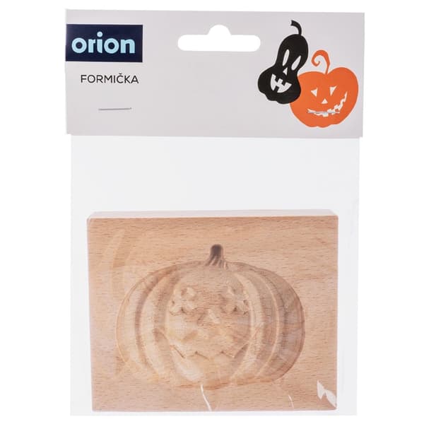 Halloween græskar trækageform, 10x8 cm