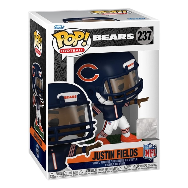 NFL POP! Fotboll Vinyl Figurbjörnar - Justin Fields 9 cm