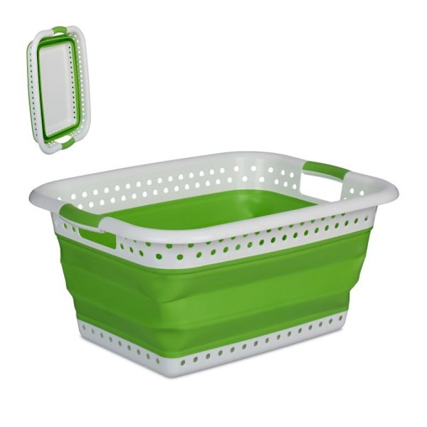 Vikbar tvättkorg 36 l