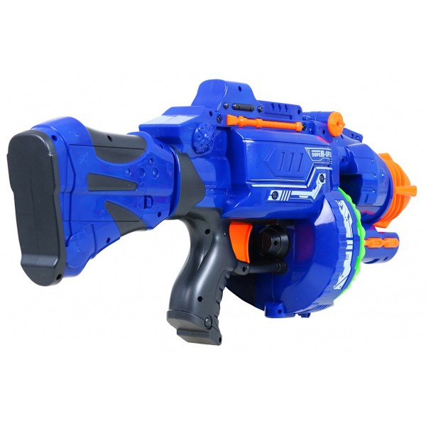 Elektrisk Blue Foam Dart Rifle - 20 Rund Magasin