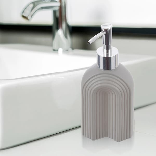 Glastvåldispenser, grå, 320 ml