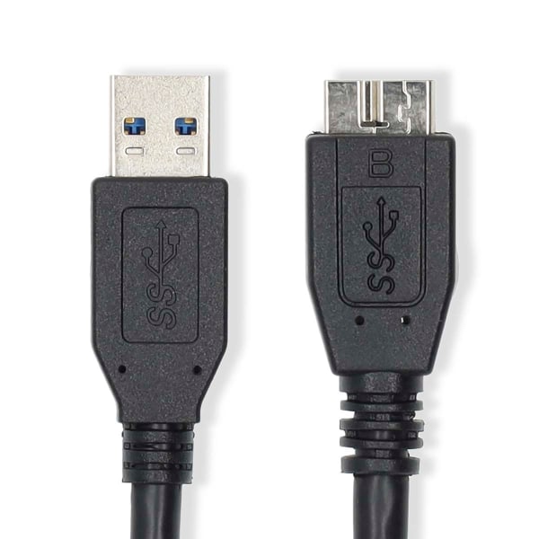 USB kaapeli | USB 3.2 Gen 1 | USB-A Uros | USB Micro-B Uros | 5 Gbps | Niklattu | 1.00 m | Pyöreä | PVC | Sininen | Label