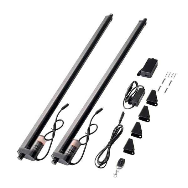 12V linjära ställdonskit, 2-pack, 760 mm slaglängd, 1000N, IP54