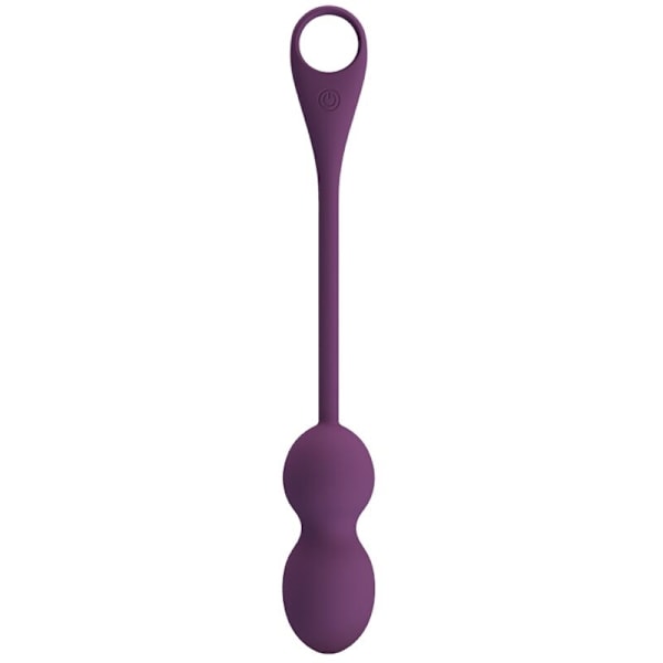 Pretty Love - Elvira Kegel Balls App -kaukosäädin, violetti