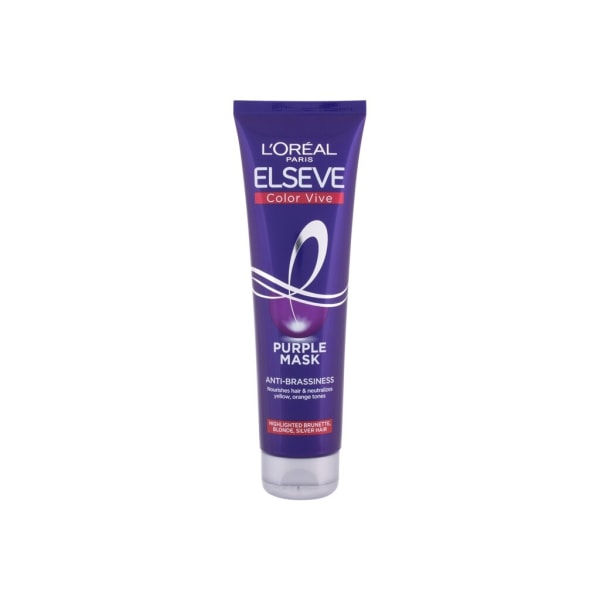 L'Oréal Paris - Elseve Color-Vive Purple Mask - For Women, 150 m