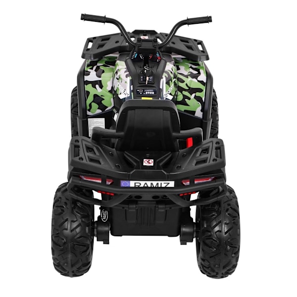 12V Kids Quad ATV kaukosäätimellä, LED-valot, MP3 & USB