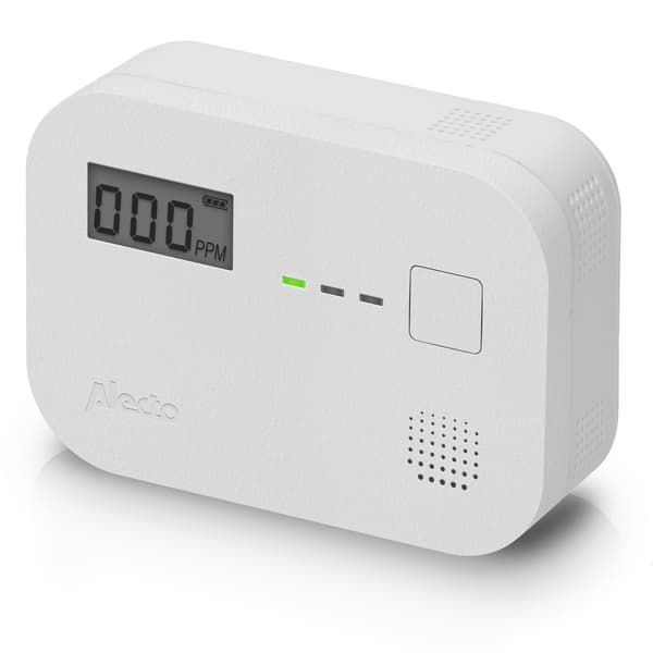 Kuliltealarm, 10-års sensor, display