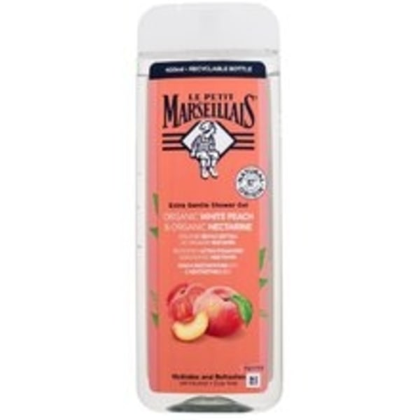 Le Petit Marseillais - Extra Gentle Shower Gel Organic White Peach & Organic Nectarine 250ml