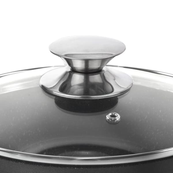 Granitgryta med non-stick och ångventil för alla spisar