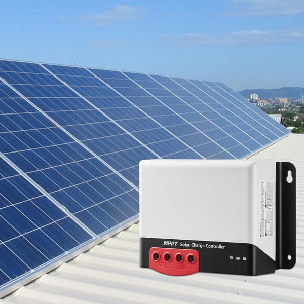 50A MPPT solcellsladdregulator, 12V/24V Auto, Bluetooth