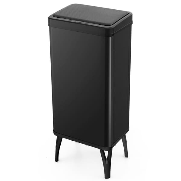 Automatisk affaldsspand i rustfrit stål, 50L sensorbeholder