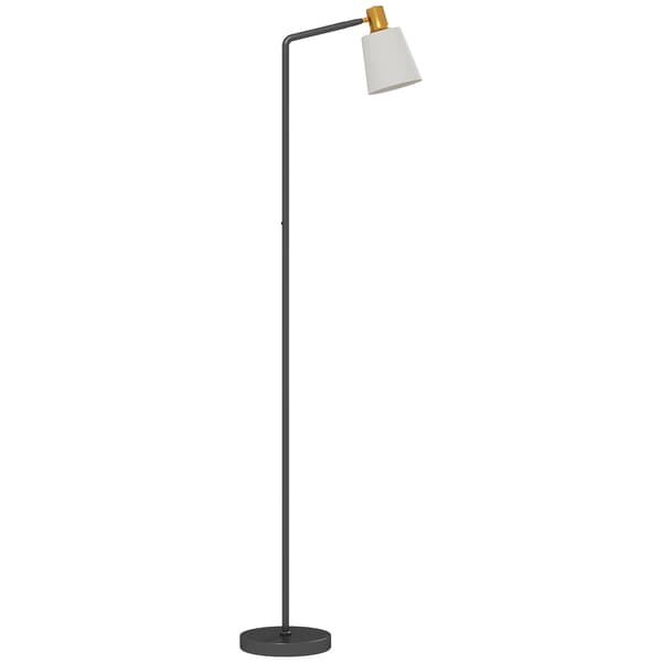 LED-gulvlampe, justerbart lampehoved, 3 farvetemperaturer